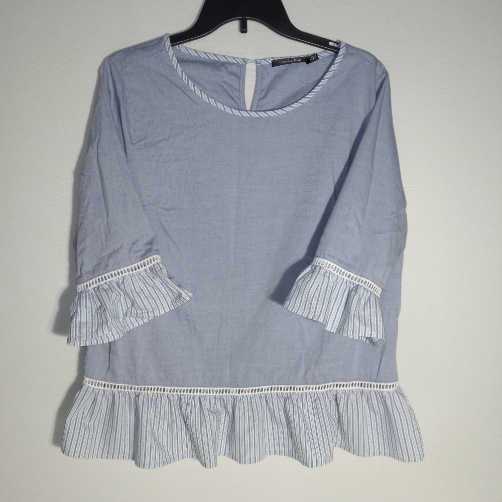 Blouse,Doe & Rae. Size (L). - Picture 7 of 7